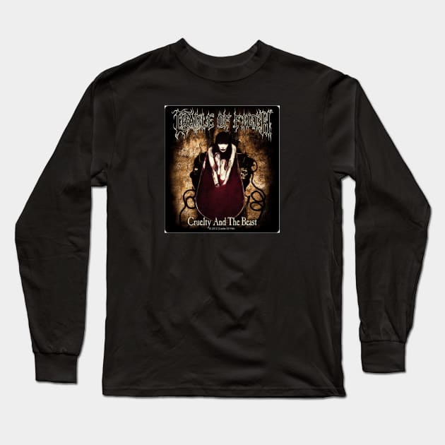 Cruelty The Beast Long Sleeve T-Shirt by Cio Art